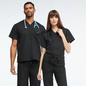 Black scrubs